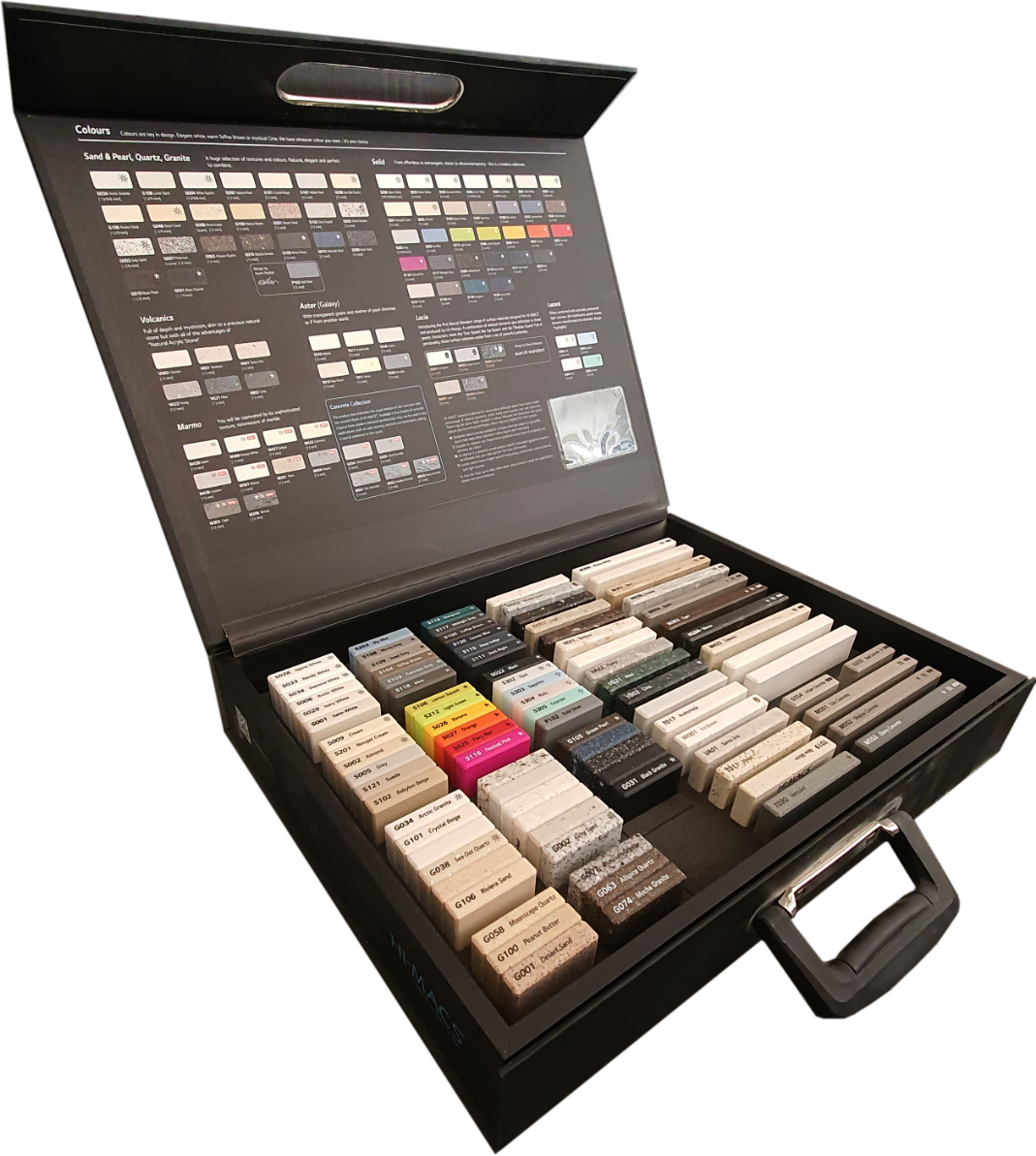 HI-MACS solid surface samples
