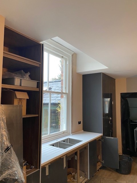 Made to measure solid surface worktop detail in Leicester - project photo 12
