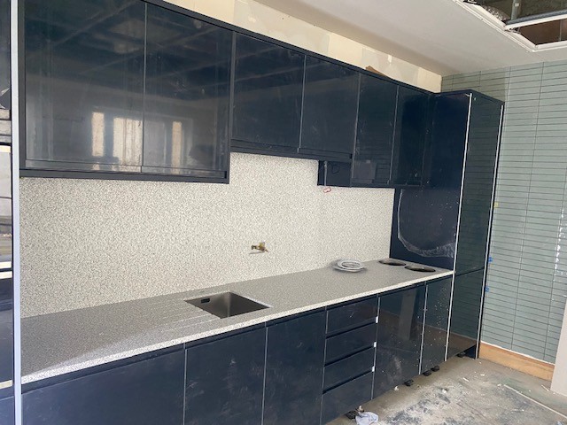Commercial solid surface worktop project in Leicester - project photo 23
