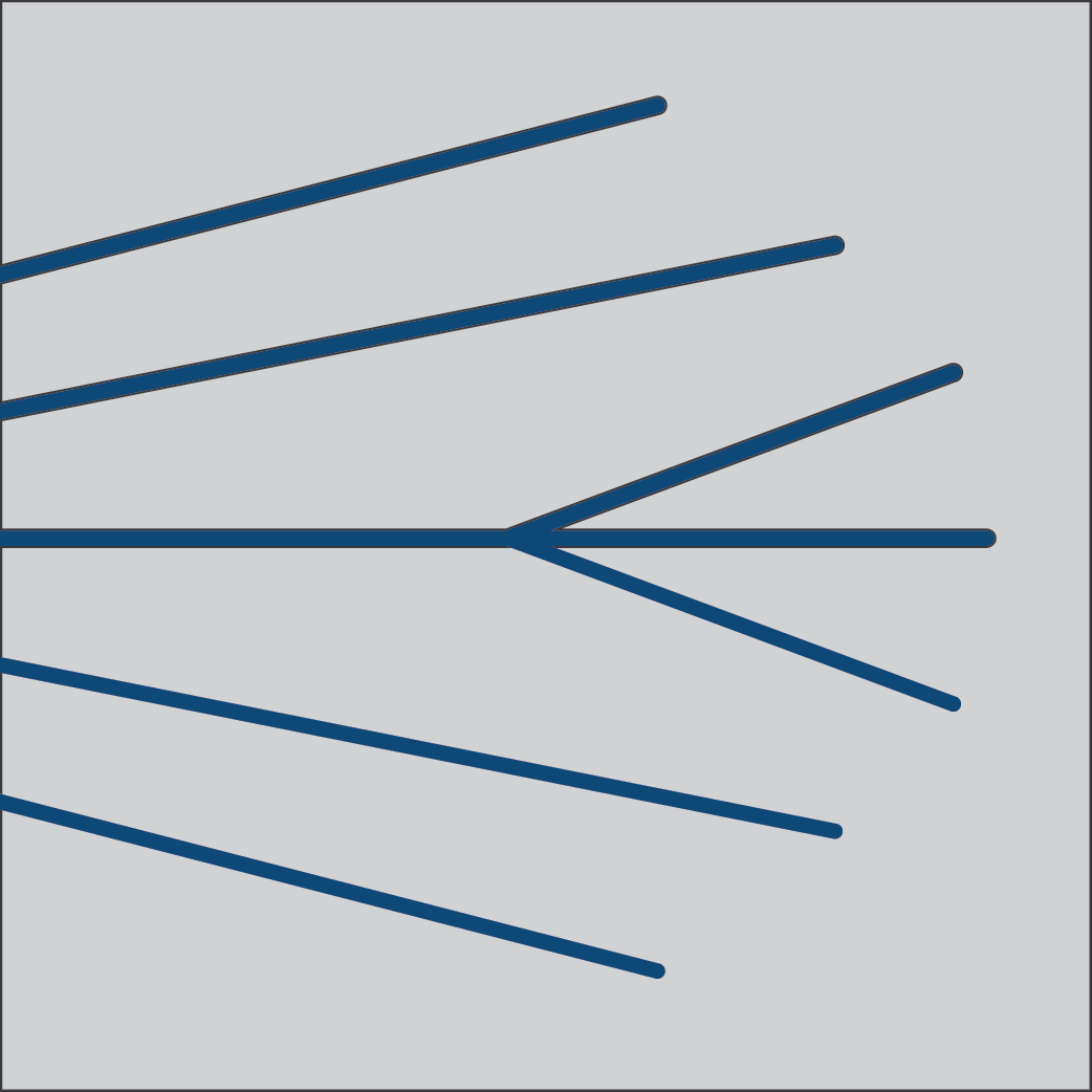 Leaf drainer grooves