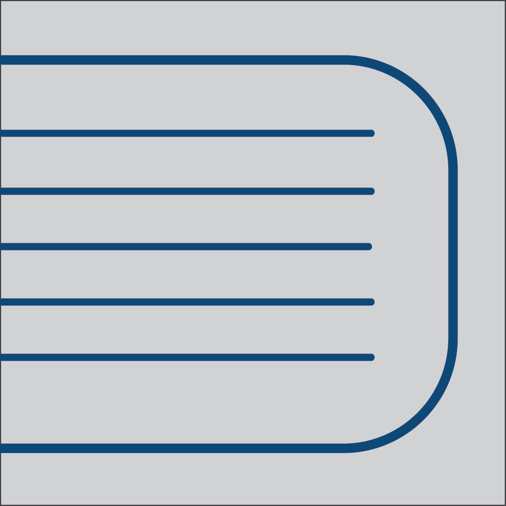 Retainer drainer grooves
