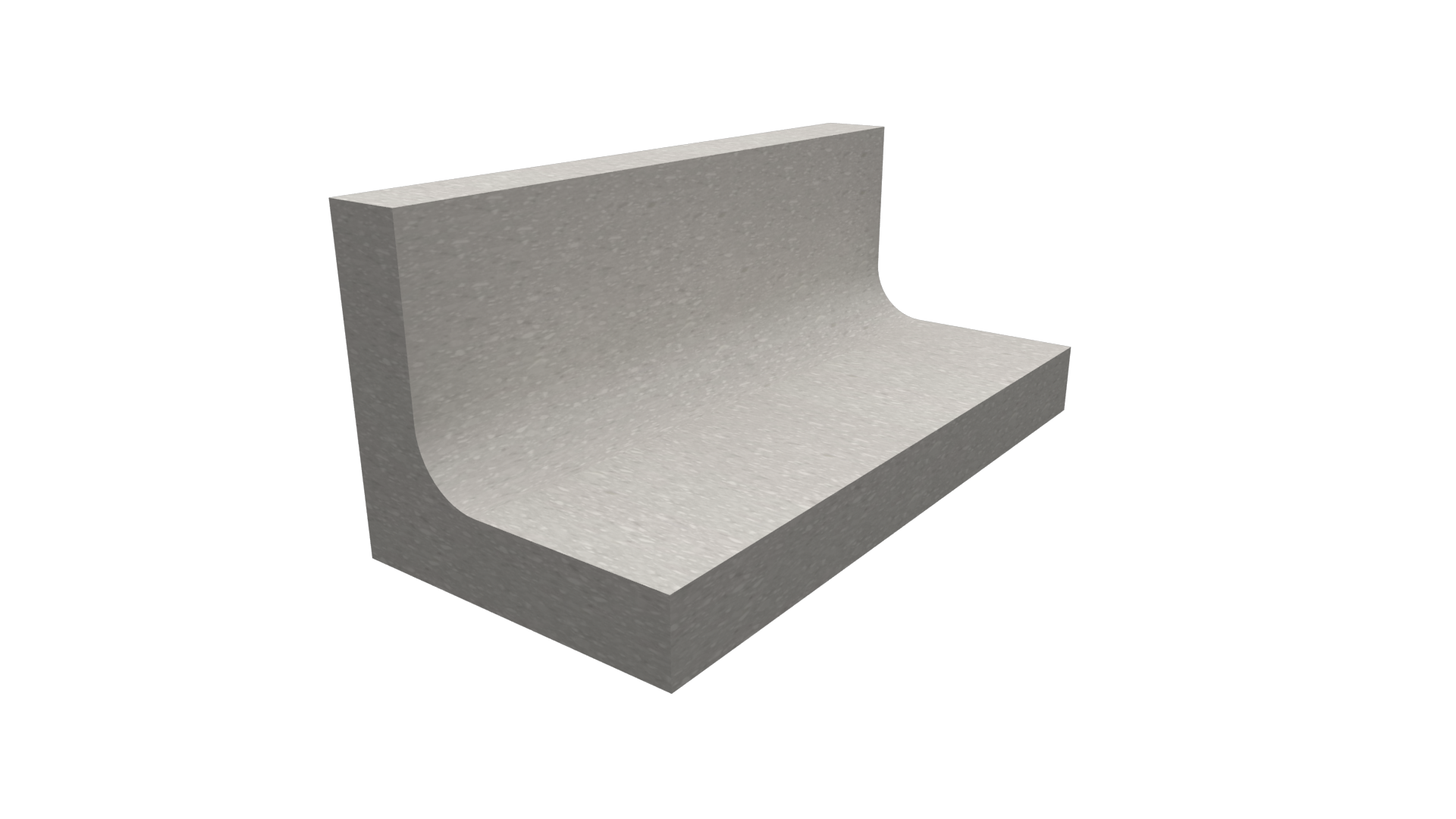 Solid surface upstand and splashback detail